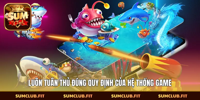 Luôn tuân thủ đúng quy định của hệ thống game